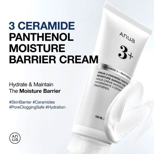 anua - 3 ceramide panthenol moisture barrier cream 100ml