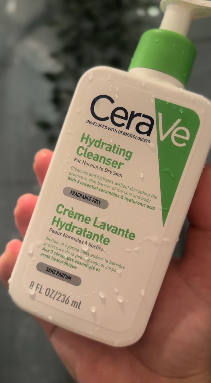 CeraVe Hydrating Facial Cleanser
