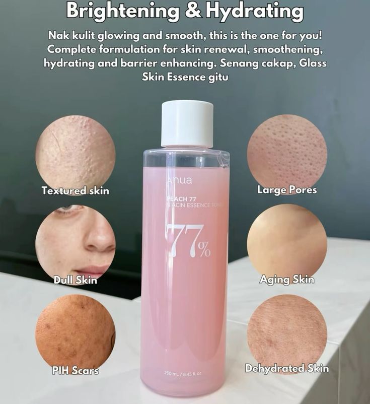 Anua PEACH 77 NIACIN ESSENCE TONER 250ML