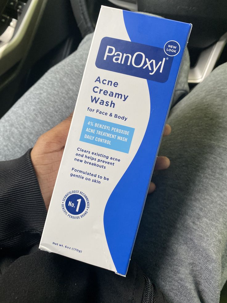 PanOxyl Acne creamy Wash Face & Body 4%