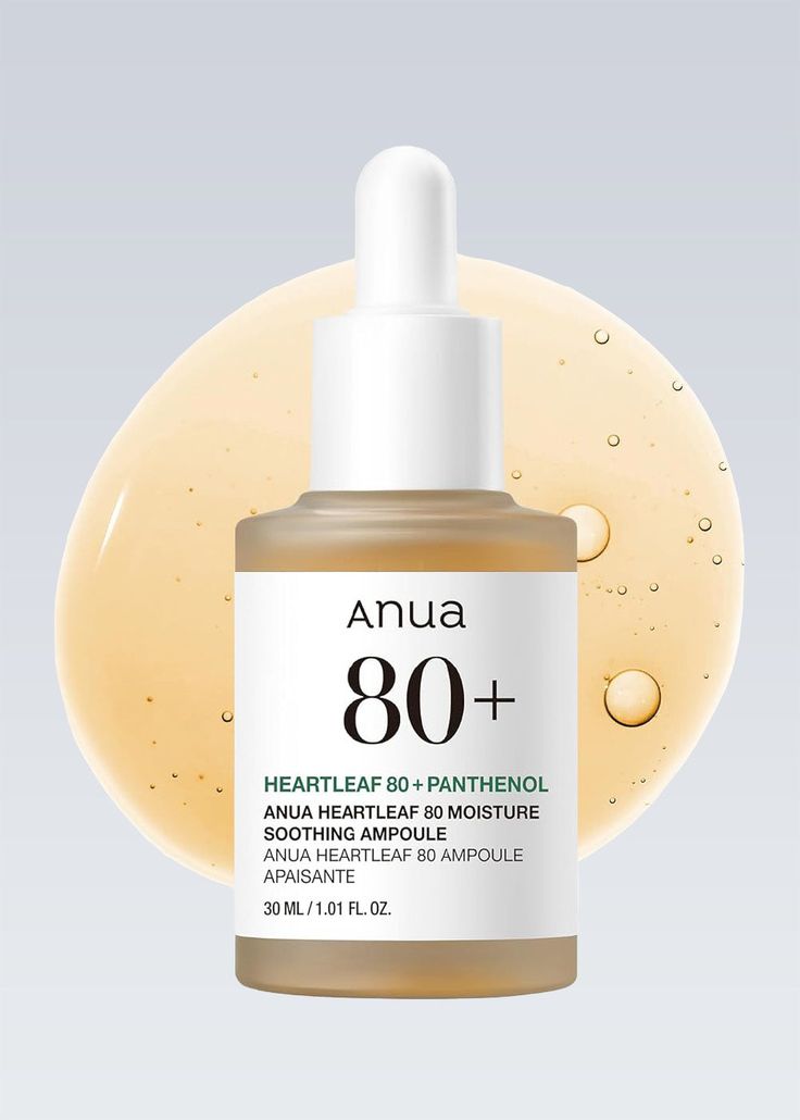 ANUA Heartleaf 80+ Moisture Soothing Ampoule