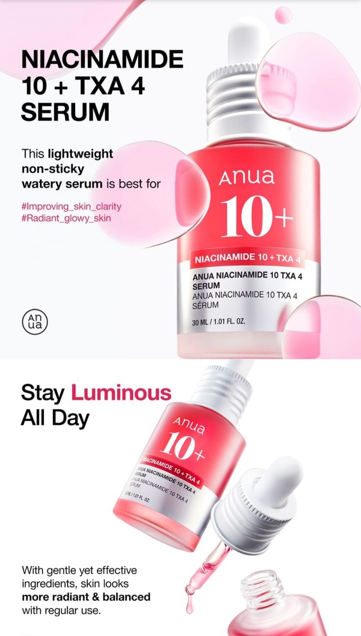 Anua Niacinamide + Tranexamic Acid Serum
