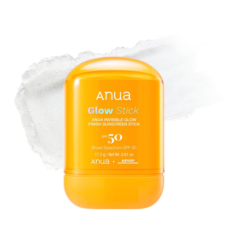 Anua Glow Stick Invisible Glow Finish Sunscreen Stick SPF50+ PA++++