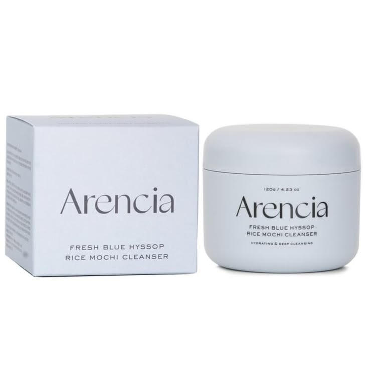 Arencia - Fresh Blue Hyssop Rice Mochi Cleanser