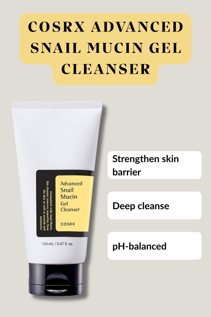 COSRX Advanced Snail Mucin Gel Cleanser