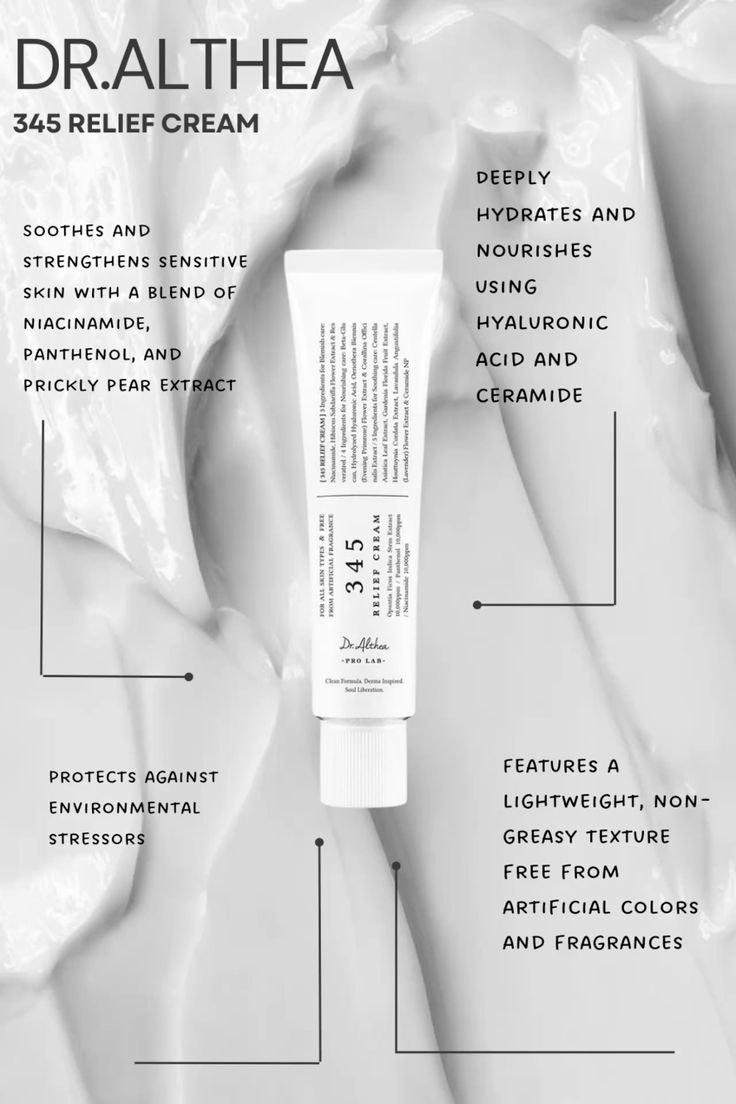 Dr. Althea 345 Relief Cream – Hydrating Moisturizer