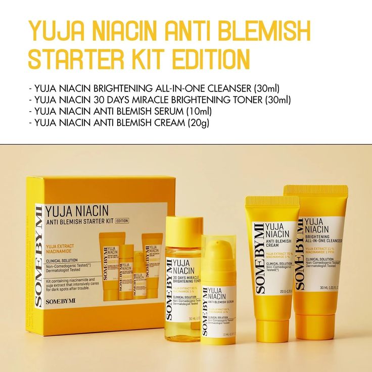 SOME BY MI YUJA NIACIN Anti Blemish Starter Kit Edition