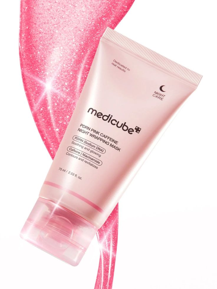 Medicube Pdrn Pink Caffeine Night Wrapping Mask