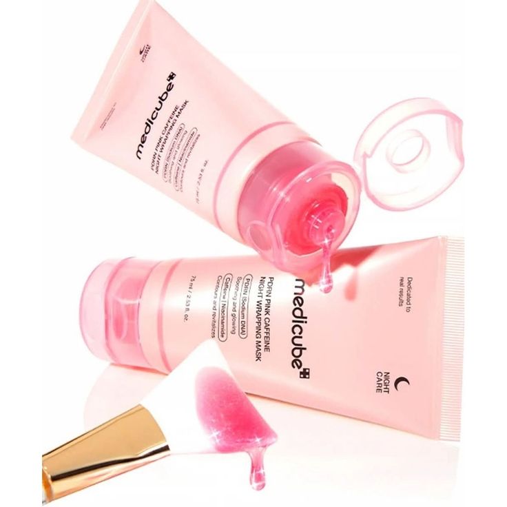 Medicube Pdrn Pink Caffeine Night Wrapping Mask