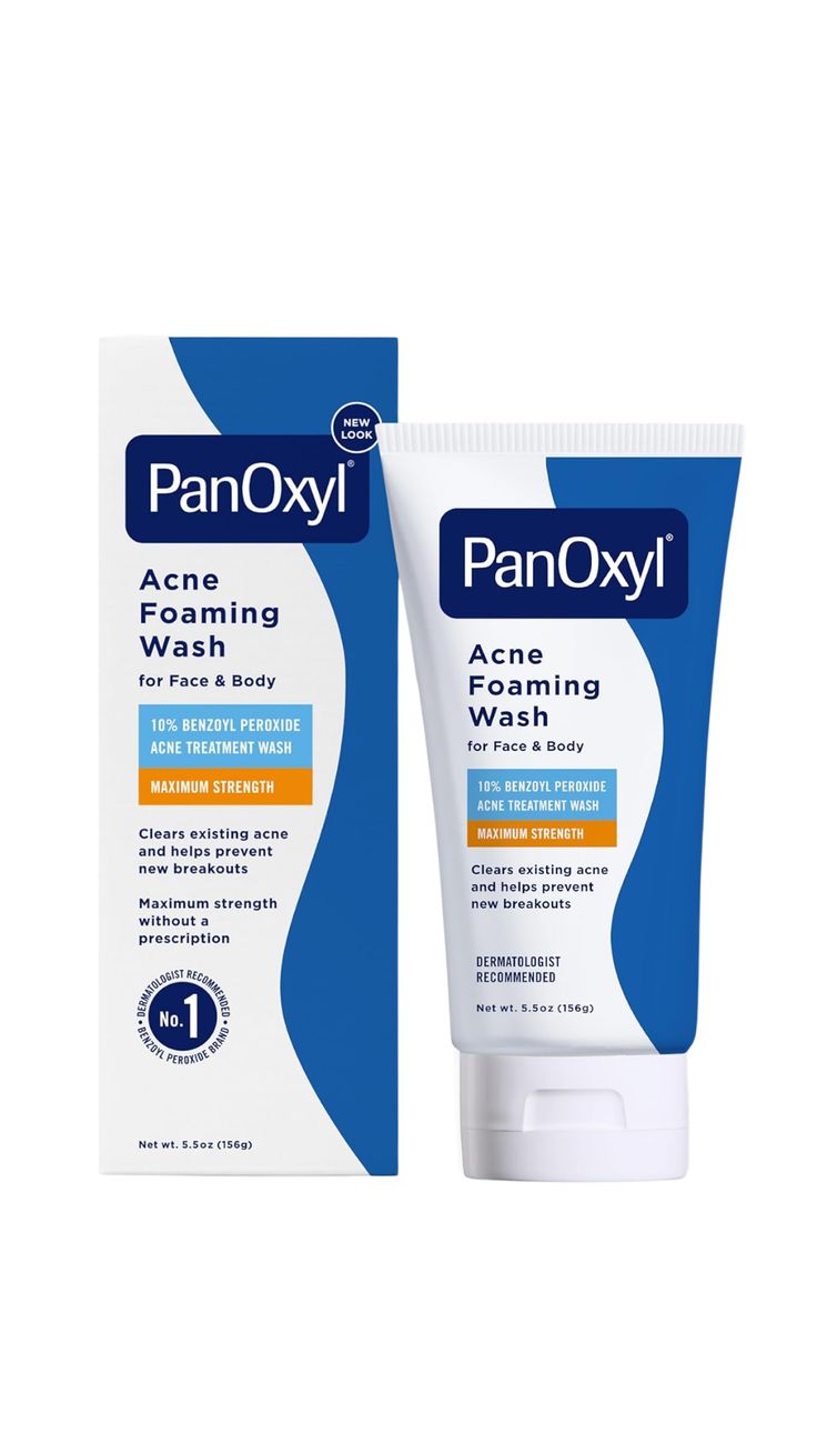 PanOxyl Acne Foaming Wash 10%