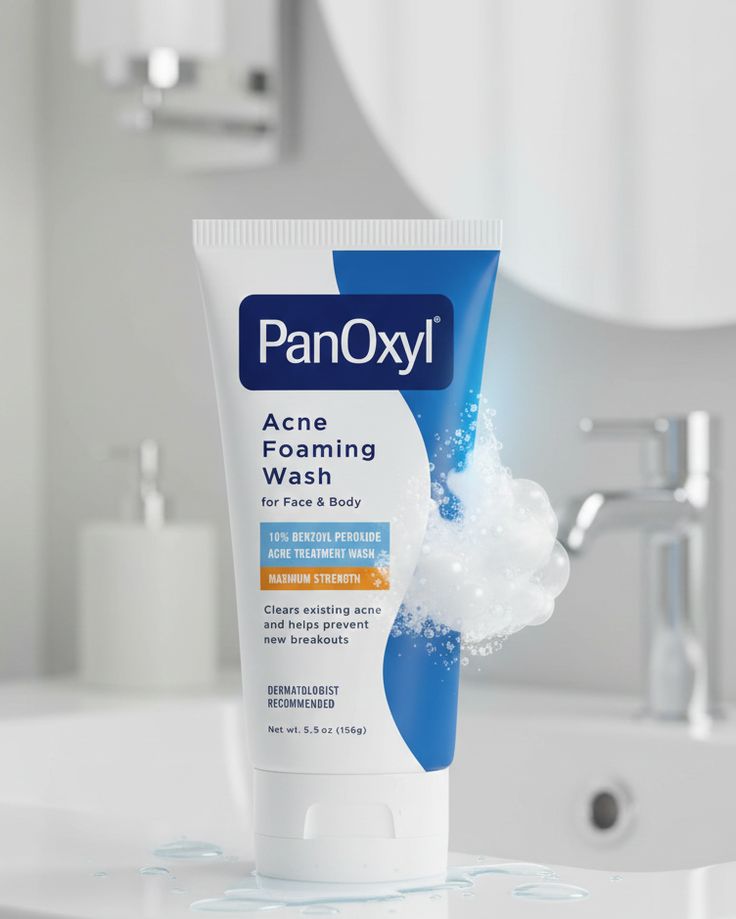 PanOxyl Acne Foaming Wash 10%