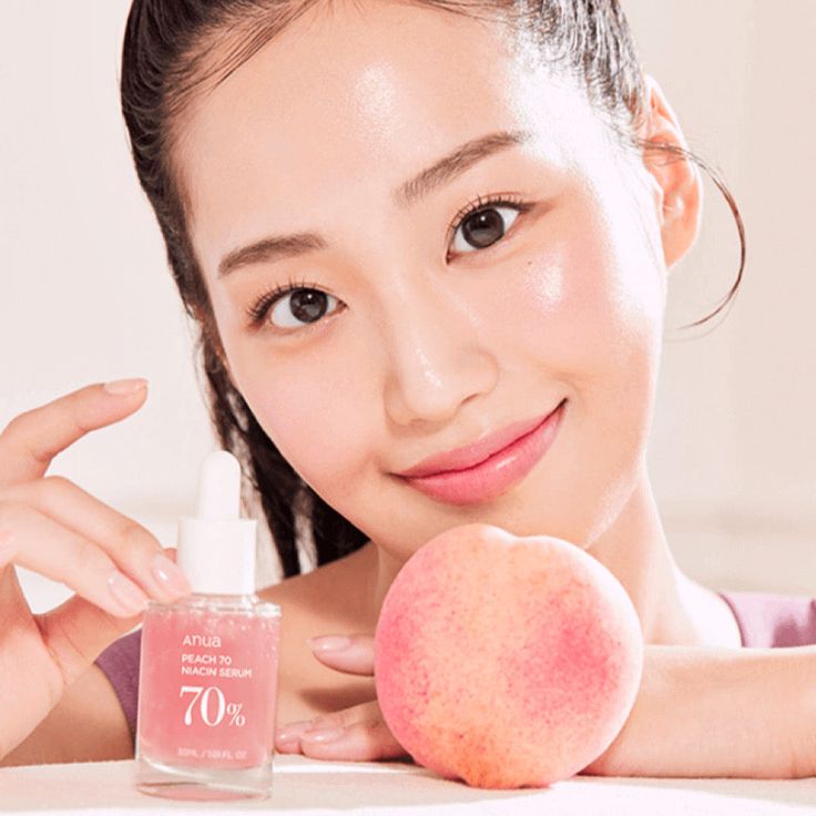 Anua Peach 70 + Niacinamide Skin Brightening Serum