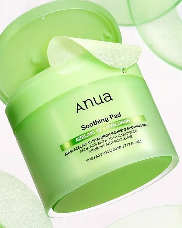 Anua Azelaic 10 + Hyaluron Redness Soothing Pad 90 Pads