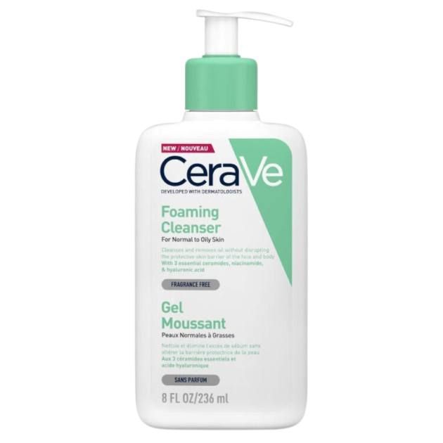 CeraVe Foaming Cleanser for Oily Skin