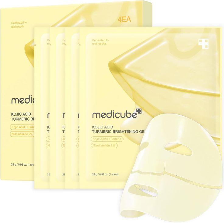 Medicube Kojic Acid Turmeric Brightening  Gel Mask